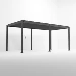Nova - Titan Aluminium Pergola - 7.2m x 3.6m Pergola - Grey