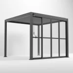 Nova - Titan Clear Sliding Doors - 3m - Grey
