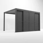 Nova - Titan Louvre Sliding Doors - 3.6m - Grey